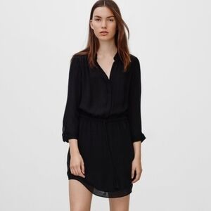 BABATON BENETT SILK SHIRT DRESS